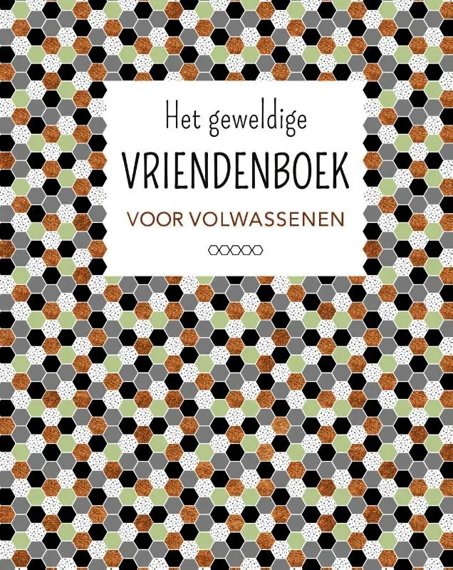 Het geweldige vriendenboek voor volwasse