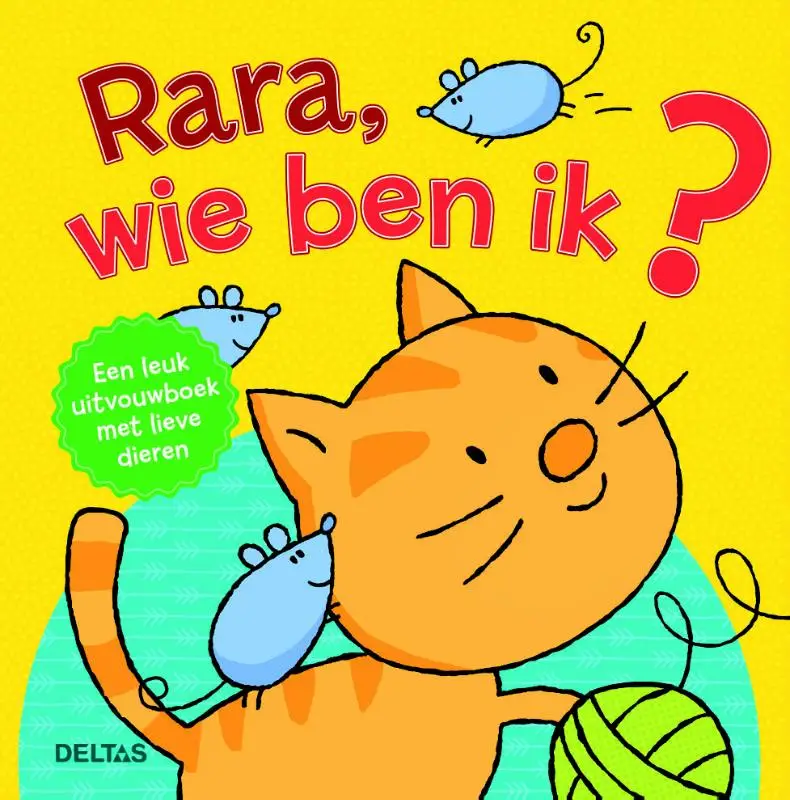 een leuk uitvouwboek met lieve dieren