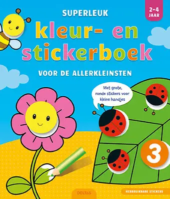 kleur- en stickerboek allerkleinsten