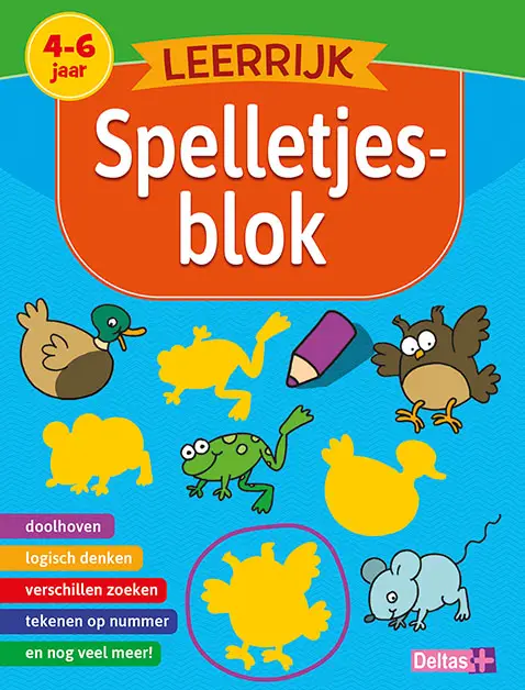 Spelletjesblok (4-6 j.)